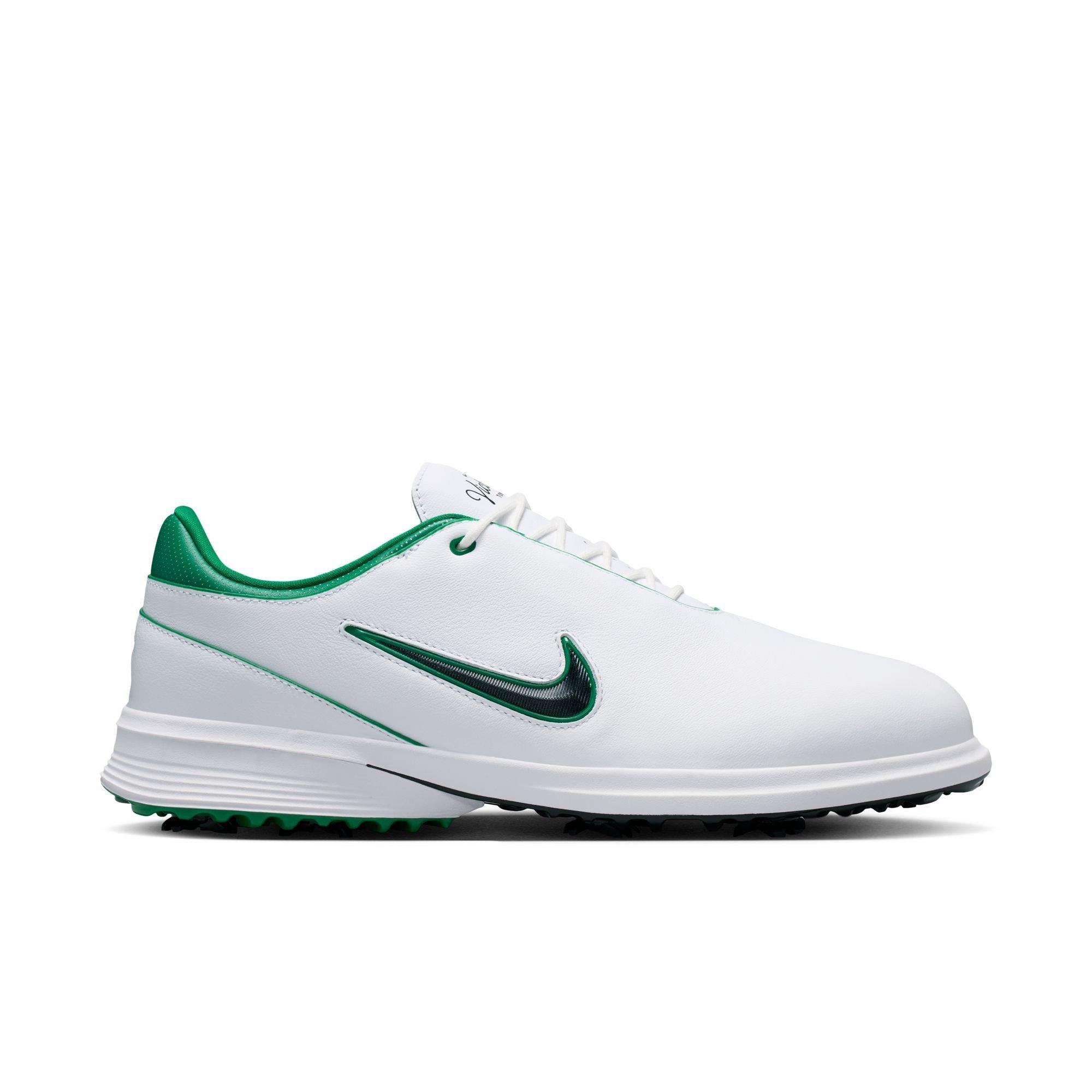 Victory Tour 4 Spiked Golf Shoe - White/Green | NIKE | Golf Shoes